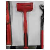 Snap-on dead blow hammer