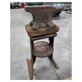 Anvil on stand