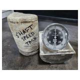 Shaft speed tach
