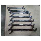 Snap-on Metric Double Open-End Wrench Set