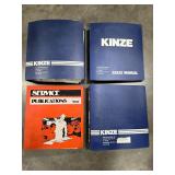 Kinze: planters, grain carts manuals