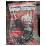 Piston ring compressor set