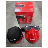 Auto darkening welding goggles