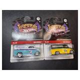 (2) Hot Wheels Dairy Delivery Larrys Garage Lot