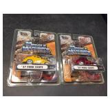 (2) 2005 Muscle Machines 37 Ford Coupe Lot