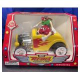 M&Ms REBEL WITHOUT A CLUE Hotrod Candy Dispenser