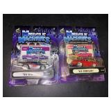 (2) 2004 Muscle Machines Lot - 66 GTO / 62 Corvair