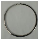 Sterling Silver Serpentine Necklace