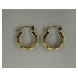 14K Yellow Gold Earrings