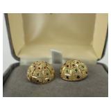 14K Yellow Gold Earrings
