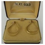 14K Yellow Gold Earrings