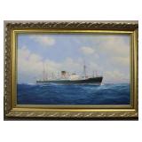Stephen J. Card,"CARNATIC", Oil on Canvas