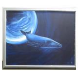 Haist, Unknown, Blue Whale, Acrylic on Canvas