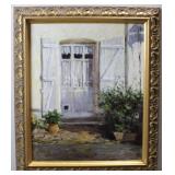 Leonard Wren, White Doorway, Giclee on Canvas