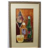 I. Ken, Untitled, Bottles and Glass, Multimedia