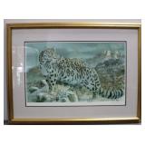 Swanson, Snow Leopard, Signed &Numbered Print