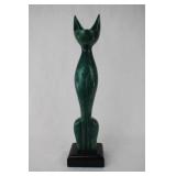 Joseph Rotella, Cat, Wood Sculpture