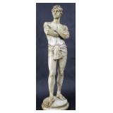Plaster Male Swedish Swimmer Sculpture