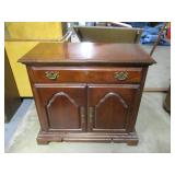 American Drew Wood Flip Top Server Cabinet