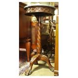 Marble Top Pedestal Table