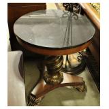 Marble Top End Table
