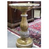 Distressed Wood Accent Table