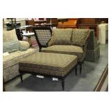 Drexal Heritage Oversized Chair with Ottoman
