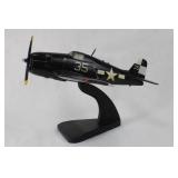 Grumman F6F Hellcat Model Aircraft on Stand