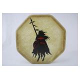 13 inch octagon Native American Hide Drum