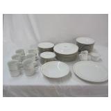 ELITE GIBSON PORCELAIN CHINA 62 PIECE SET