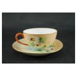 P.K. Silesia Porcelain Tea Cup and Saucer Set