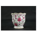Rose Pattern Porcelain Egg Cup