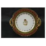 Vintage Two-Handled Portrait Platter