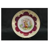Vintage Angelica Kauffman Portrait Plate
