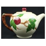 FRANCISCAN EARTHENWARE APPLE COFFEE/TEA POT