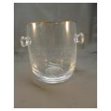ETCHED GLASS DECANTER