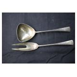 Dansk Sterling Denmark IHQ Serving Spoon & Fork