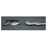 STERLING SILVER SPOON AND KNIFE HANDLE