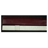 FREDERICK POST CO SLIDE RULER 1447 IN CASE