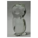 Glass Owl Figurine