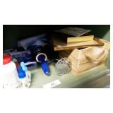 Contents of cabinet