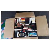 Box of used VHS Tapes