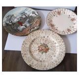 5 Assorted Vintage Dinner Plates