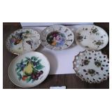 5 Assorted Decorative Plates