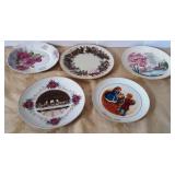 5 Assorted Vintage Decorative Plates