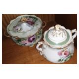 2 Assorted Sugar Bowls