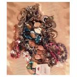 Assorted Cosmetic Jewelry in Mele Box