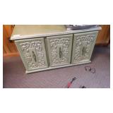 Wooden ornate cabinet