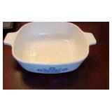 Vintage Blue Corn Flower Corning ware