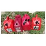 4 Gas Containers